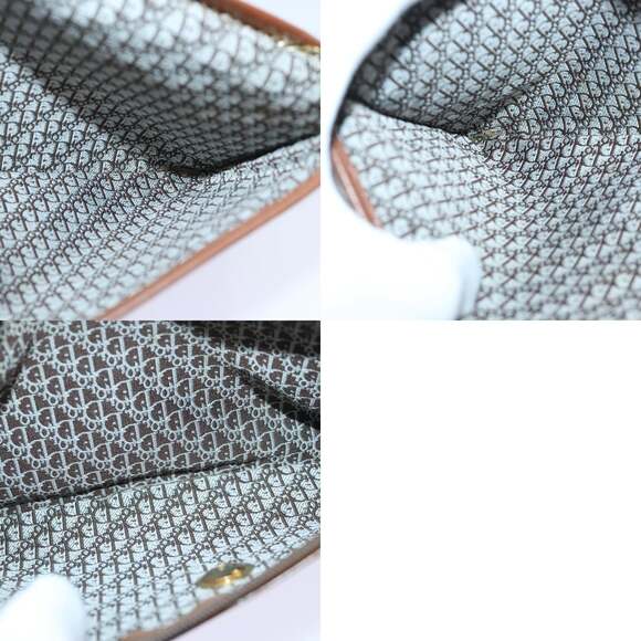 DIOR Chain Shoulder Bag Leather Brown - Picture 12 of 12